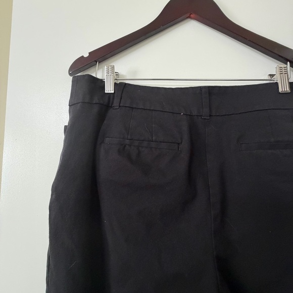 Loft Outlet Black Curvy Skinny Ankle Pants Size 14 - Picture 8 of 11